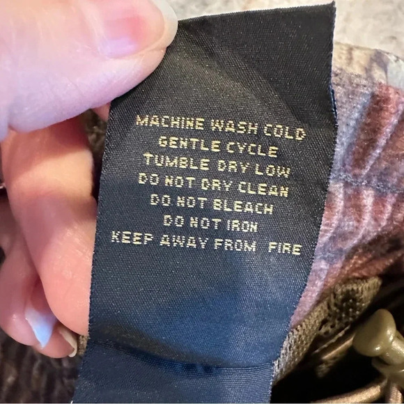 Rocky Men’s Camouflage Mossy Oak Infinity Print Drawstring Rain Pant Siz… - Picture 12 of 15